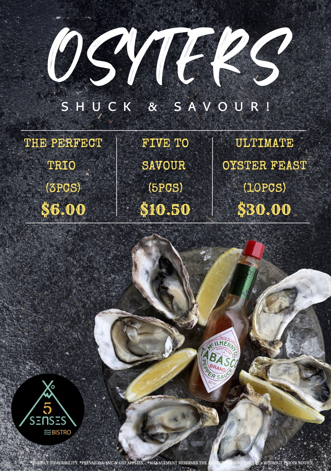 Oysters Poster